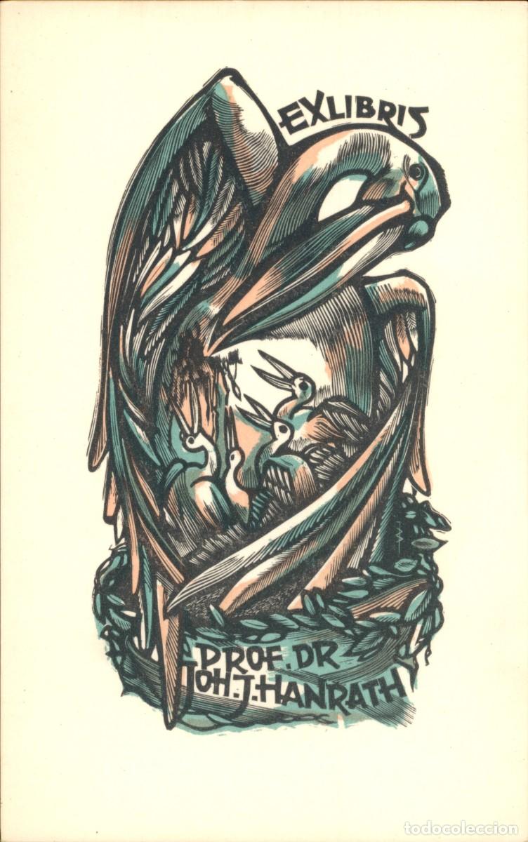 Arte: Jan Battermann Exlibris Bookplate Ex-Libris - 16 X 10 Cent&iacute;metros - Foto 2