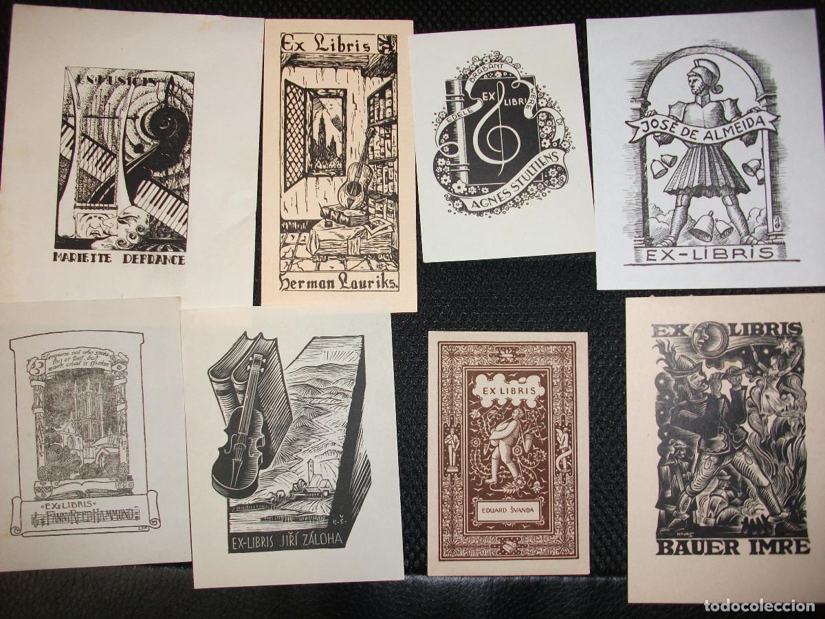 Arte: 35 EXLIBRIS DE TEMA MUSICA EX LIBRIS - Foto 1