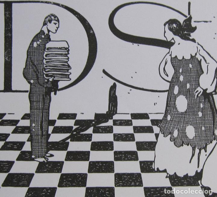 Arte: JOSEP TRIAD&Oacute;. EXLIBRIS . 1920. 10 X 13,5 CM - Foto 2
