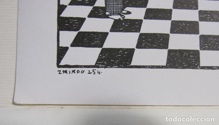 Arte: JOSEP TRIAD&Oacute;. EXLIBRIS . 1920. 10 X 13,5 CM - Foto 3