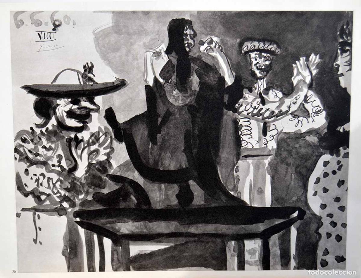 Arte: PABLO PICASSO - A LOS TOROS. Edici&oacute;n Andr&eacute; Sauret 1961 - Foto 1