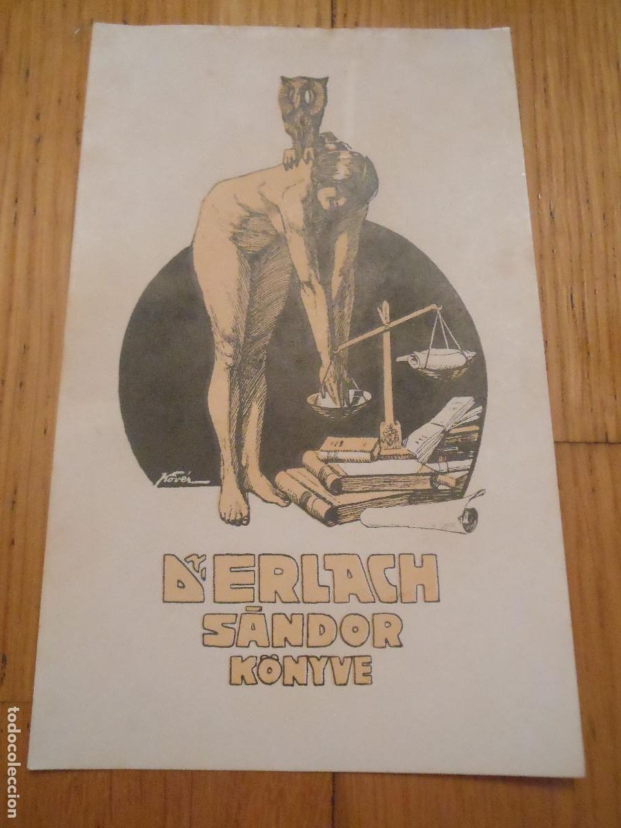 Arte: GRAN COLECCI&Oacute;N DE 62 EXLIBRIS DE BUHOS LECHUZAS EX LIBRIS - Foto 4