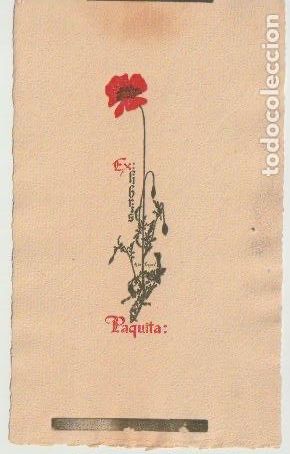 Arte: EX LIBRIS PARA PAQUITA / A. de Riquer - 1902 - Foto 1