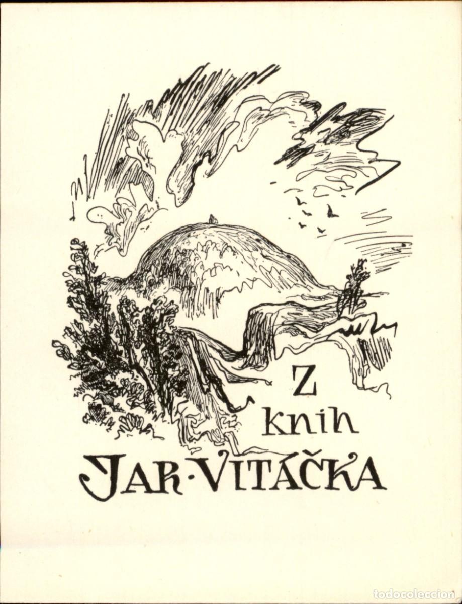 Arte: Exlibris Bookplate Ex-Libris Z Knih Jar Vitacka 10 x 8 cms. - Foto 2