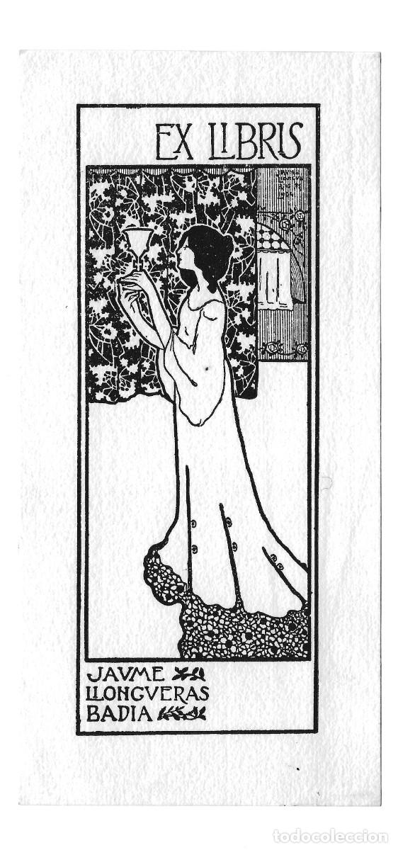 Arte: Ex libris Jaume Llongueras Badia - Foto 1