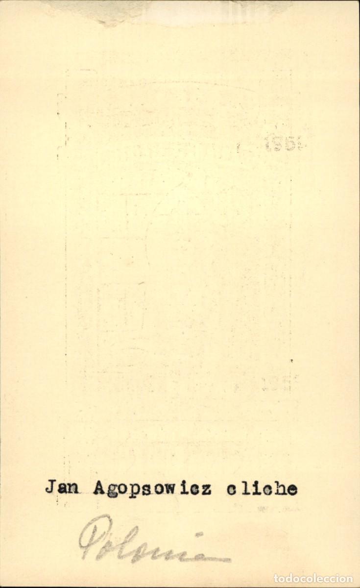Arte: Jan Agopsowiez 12 x 7 cms &ndash; Ex Libris, Bookplate, Exlibris - Foto 4