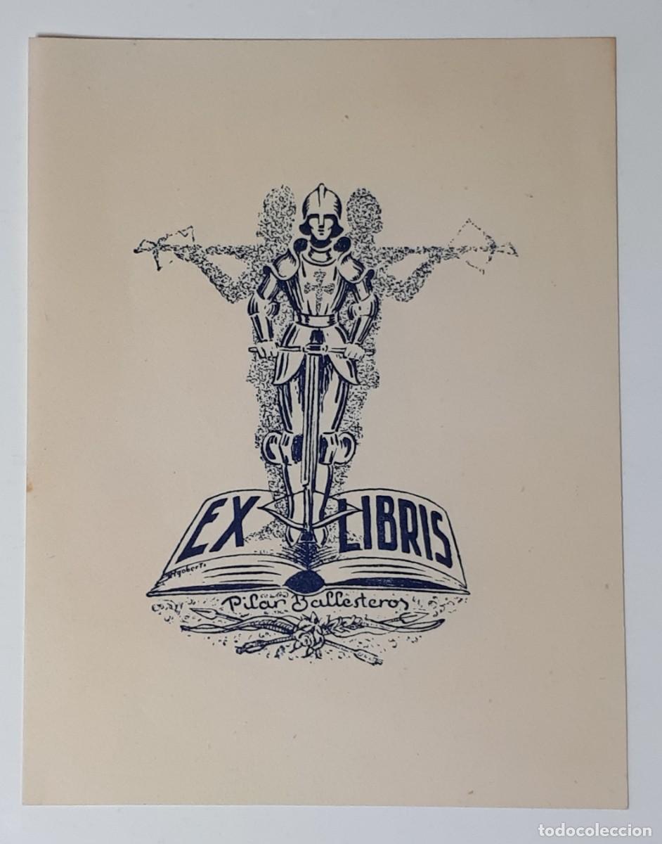 Arte: EX- LIBRIS.- PILAR BALLESTEROS. ARTE. LIBROS - Foto 1