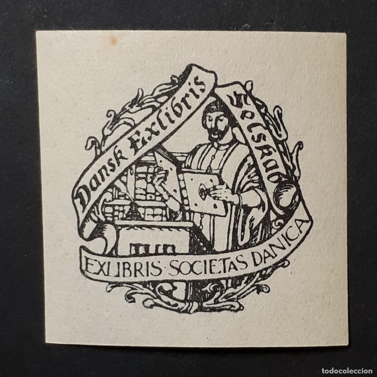 Arte: EX- LIBRIS.- SOCIETAS DANICA. ARTE. LIBROS - Foto 1