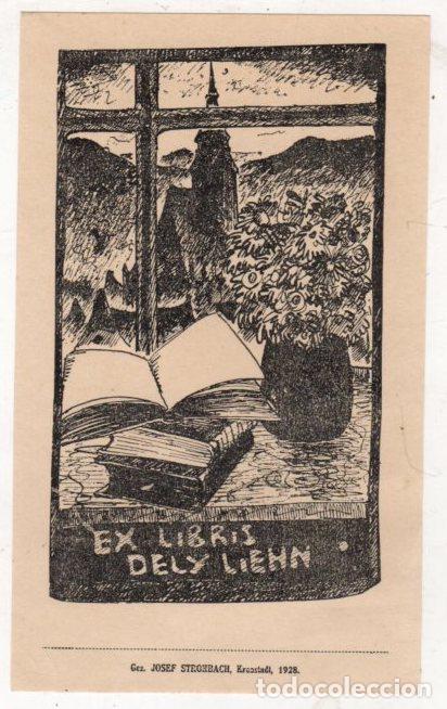 Arte: EXLIBRIS DELY LIEHN. A&Ntilde;O 1928 - Foto 1