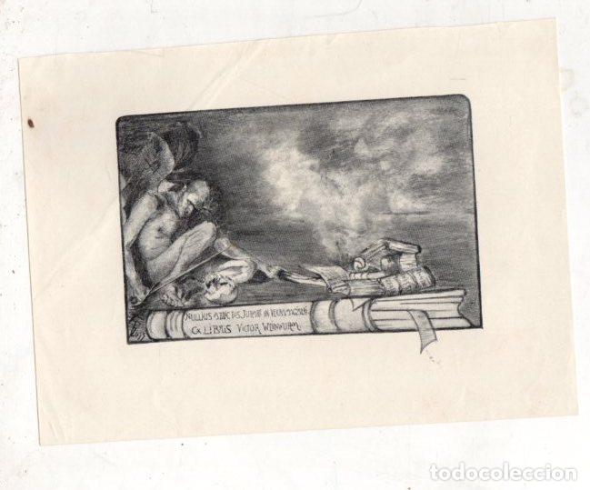 Arte: EXLIBRIS VICTOR WEINWURM. C. 1920 - Foto 1