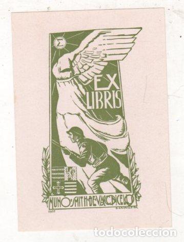 Arte: EXLIBRIS NUNO SMITH DE VASCONCELLO 1933 - Foto 1