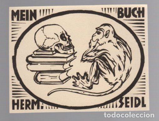 Arte: EXLIBRIS MEIN BUCH. HERM. SEIDL. C. 1925 - Foto 1