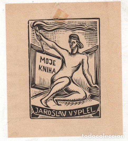Arte: EXLIBRIS JAROSLAV VYPLEL. C. 1920 - Foto 1
