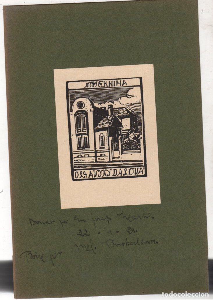 Arte: EXLIBRIS OSGAVYKY DAROVA. A&Ntilde;O 1921 - Foto 1