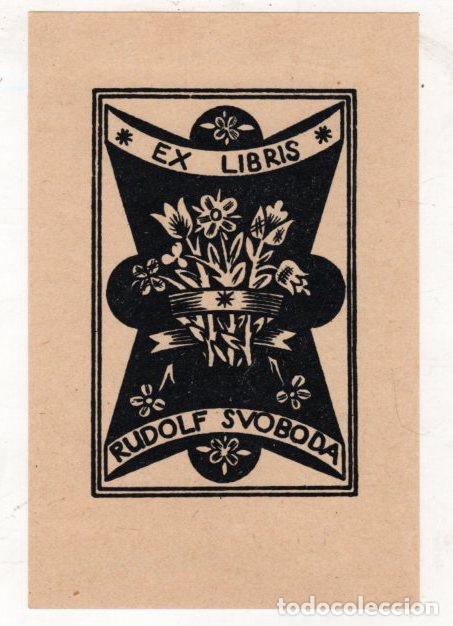 Arte: EXLIBRIS RUDOLF SVOBODA. 1925 - Foto 1