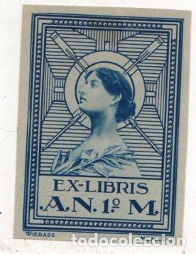Arte: EXLIBRIS A.N. 1&ordm; M. PIEDADE 1931 - Foto 1
