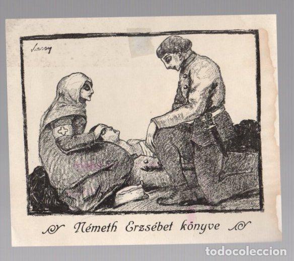 Arte: EXLIBRIS N&Eacute;METH ERZS&Eacute;BET K&Ouml;NYVW. C. 1920 - Foto 1