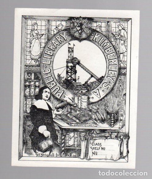 Arte: EXLIBRIS PUBLIC LIBRARY KIMBERLEY S.A. 1902 - Foto 1