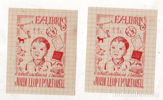 Arte: EXLIBRIS JORDI LLOP I MARTORELL. - Foto 1