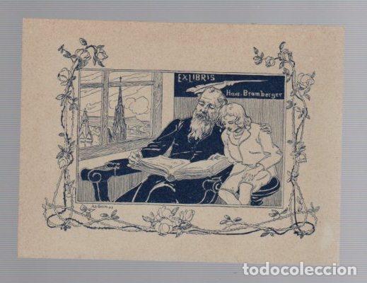 Arte: EXLIBRIS HANS BRAMBERGER C. 1920 - Foto 1