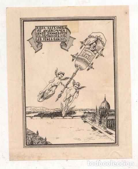 Arte: EXLIBRIS JULIA ALEXANDRA. AUSTRIA. 1929 - Foto 1