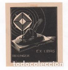 Arte: EXLIBRIS REISINGER. C. A&Ntilde;OS 1910-1920 - Foto 1