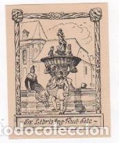 Arte: EXLIBRIS ING RUD SOLC. CHEQUIA. A&Ntilde;O 1931 - Foto 1