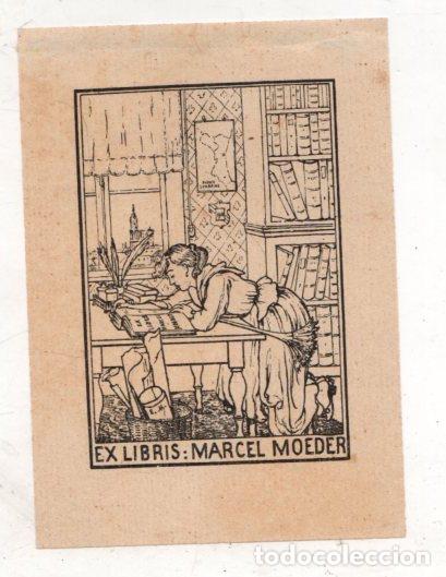 Arte: EXLIBRIS MARCEL MOEDER. C.1920 - Foto 1
