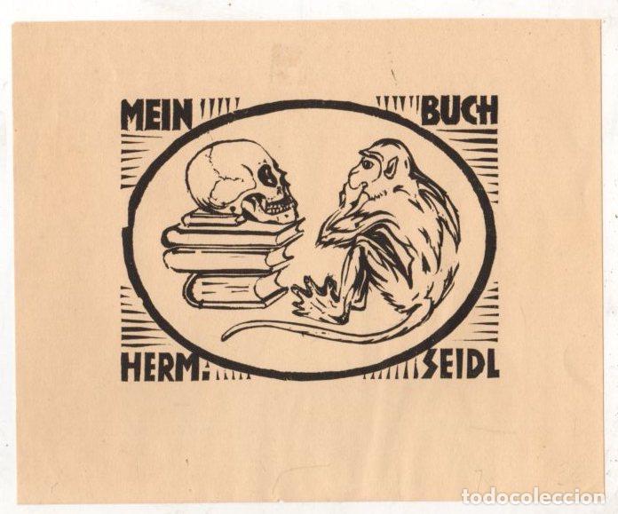Arte: EXLIBRIS MEIN BUCH. HERM. SEIDL. C. 1925 - Foto 1