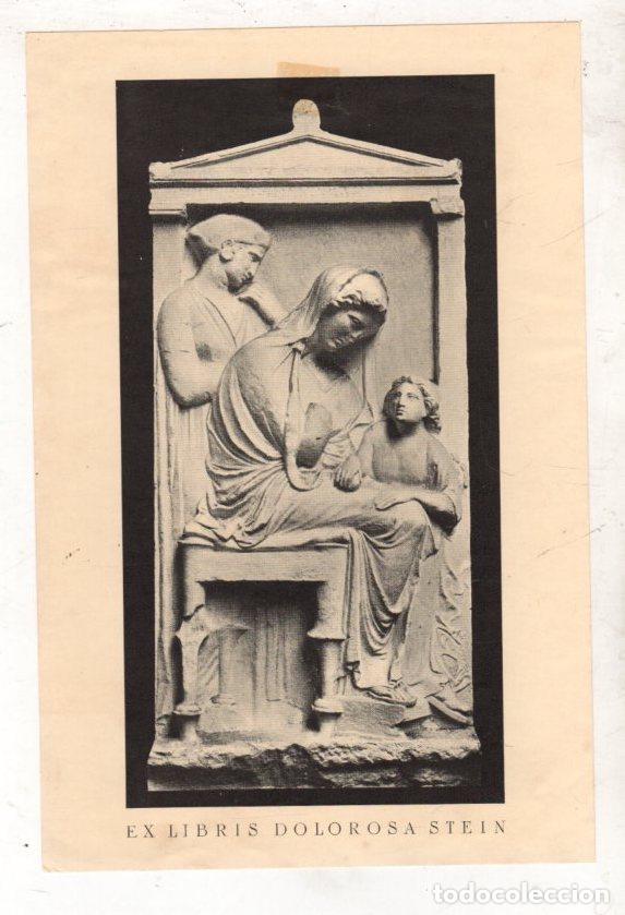 Arte: EXLIBRIS DOLOROSA STEIN. C. 1925 - Foto 1