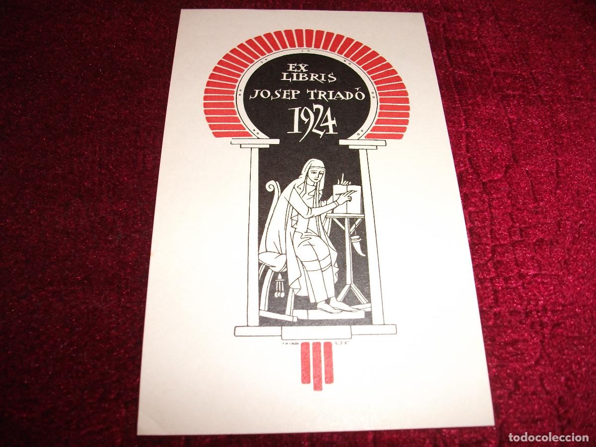 Arte: EXLIBRIS DE TRIAD&Oacute; PARA &Eacute;L - 1924 EX LIBRIS OPUS 275 - Foto 1