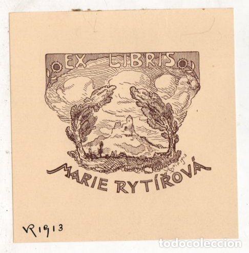 Arte: EXLIBRIS MARIE RYTIROVA, 1913 - Foto 1