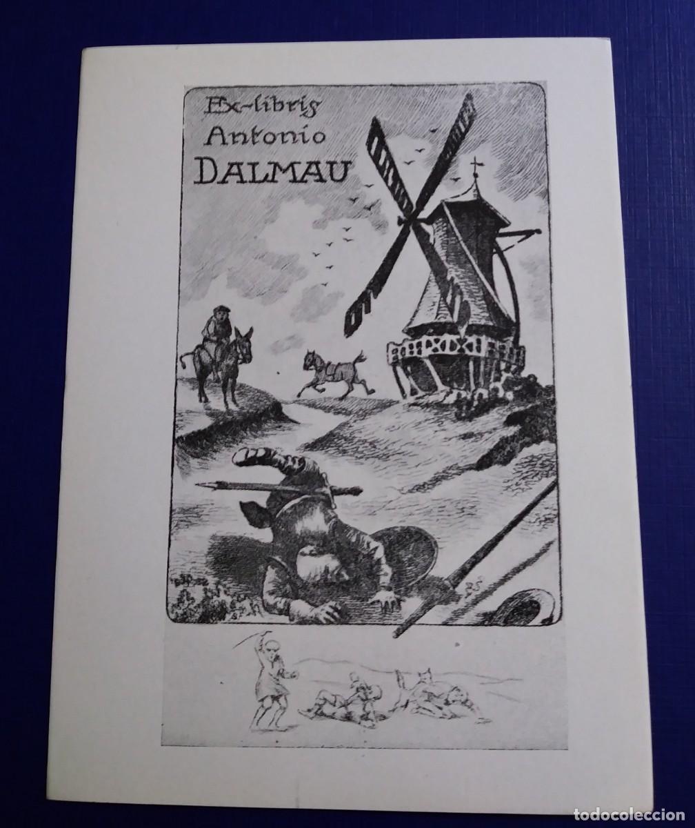 Arte: 10 EXLIBRIS DE TEM&Aacute;TICA CERVANTINA - Foto 6