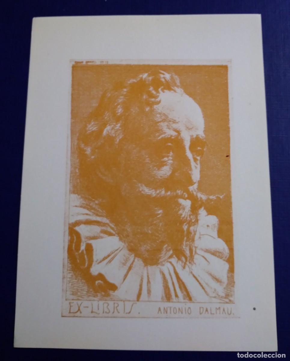 Arte: 10 EXLIBRIS DE TEM&Aacute;TICA CERVANTINA - Foto 8