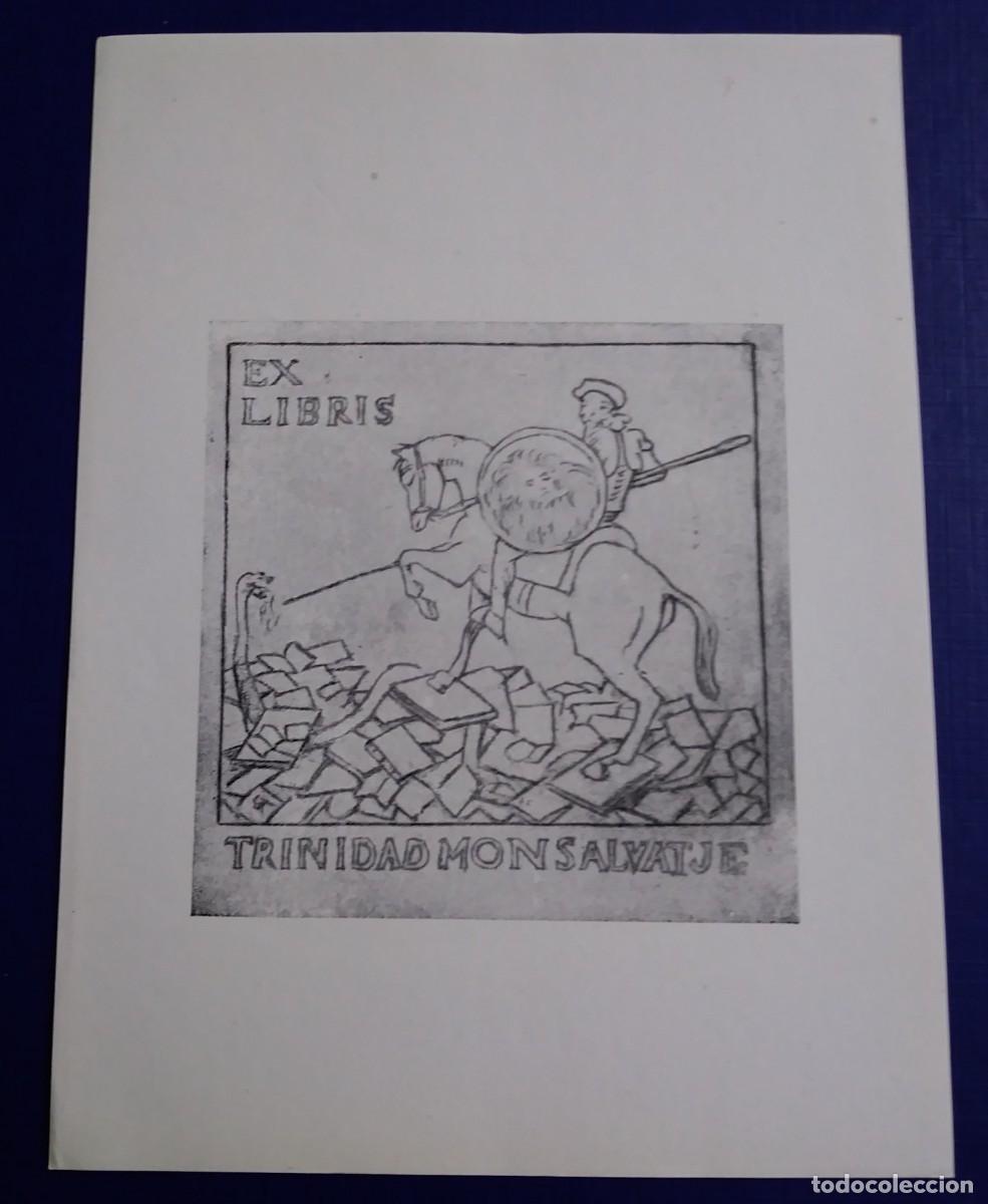 Arte: 10 EXLIBRIS DE TEM&Aacute;TICA CERVANTINA - Foto 9