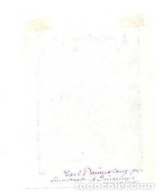 Arte: EXLIBRIS DE VALENTIN SCHUMACHER A&Ntilde;O 1911 - Foto 2