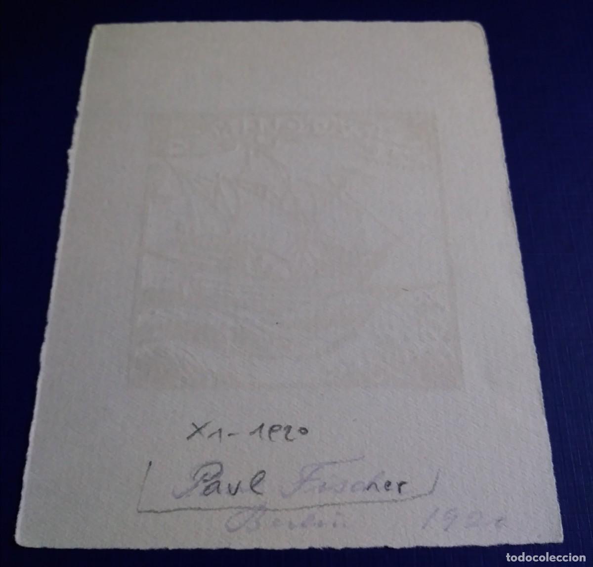 Arte: EXLIBRIS DE BARCO NAVEGANDO - Foto 2