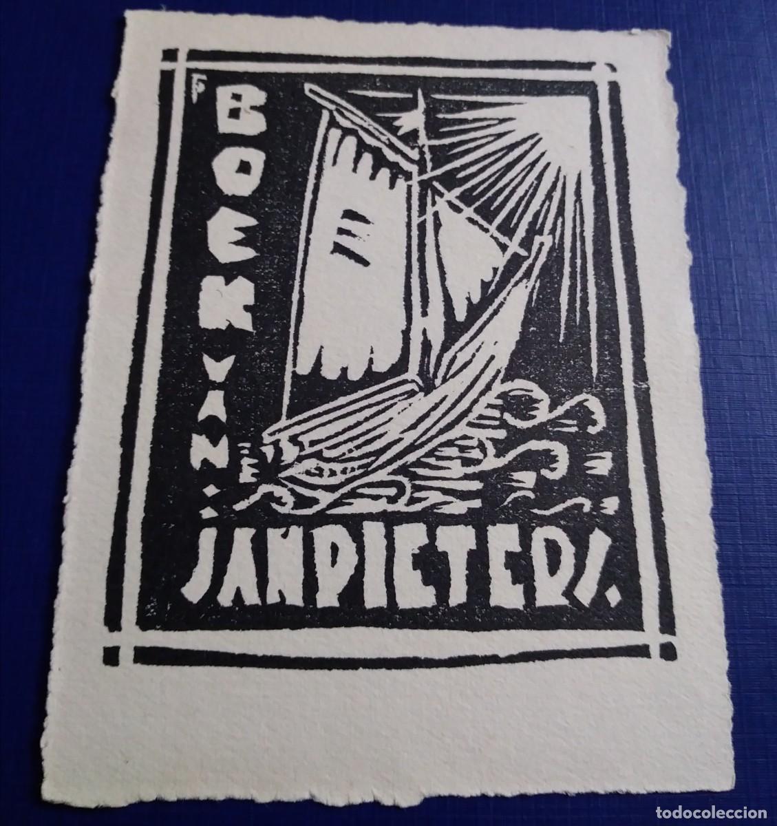 Arte: EXLIBRIS DE BARCO NAVEGANDO - Foto 1