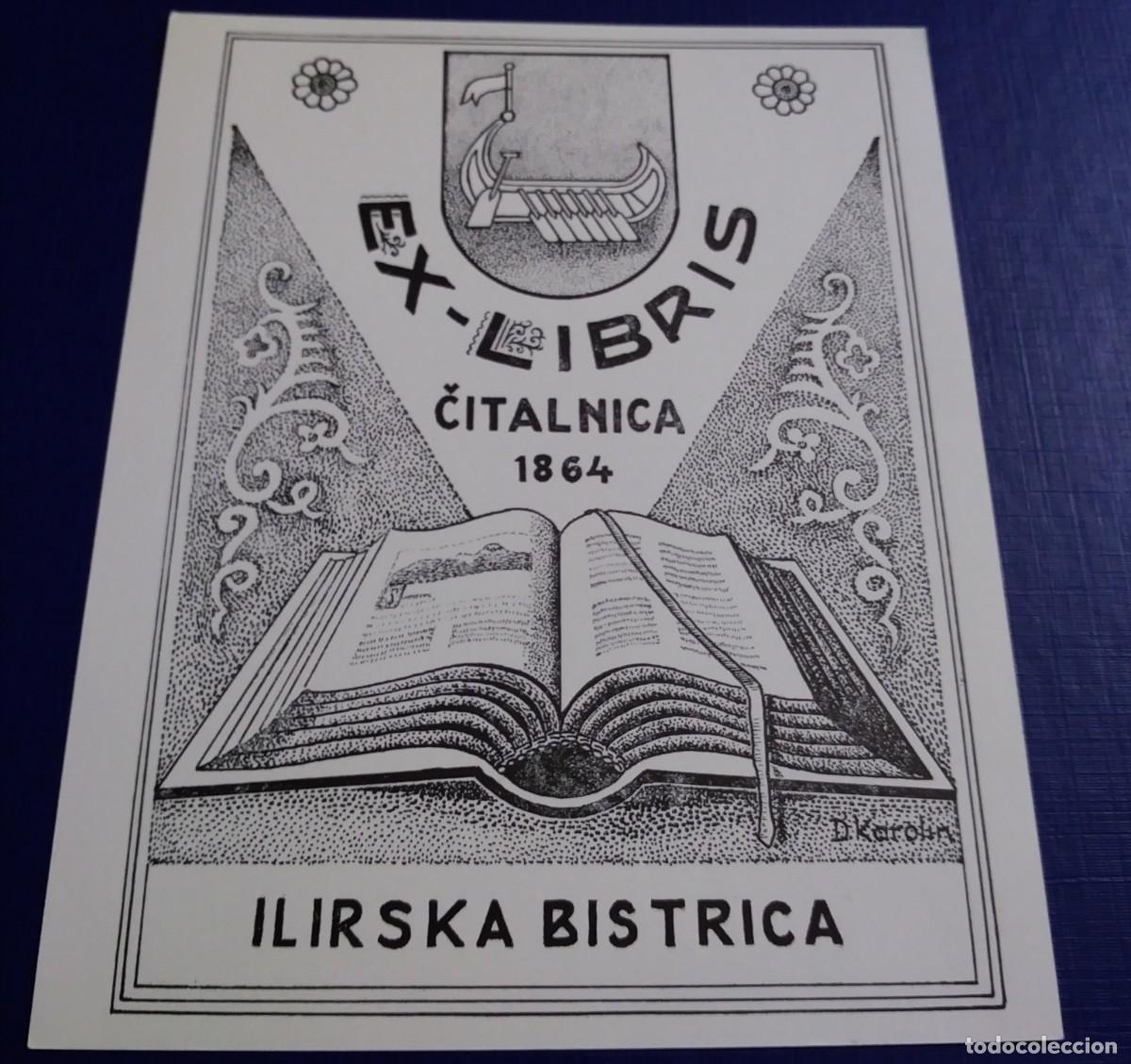 Arte: EXLIBRIS DE BARCO Y LIBRO - Foto 1