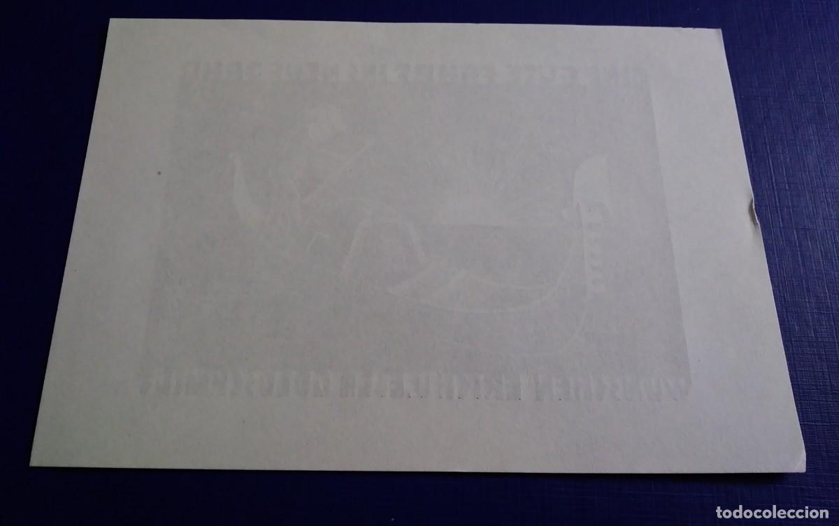 Arte: EXLIBRIS DE NI&Ntilde;O EN BARCA - Foto 2