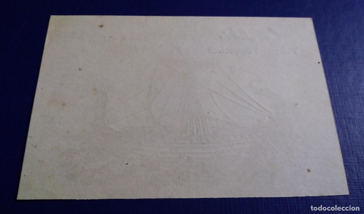 Arte: EXLIBRIS DE BARCO ANTIGUO - Foto 2