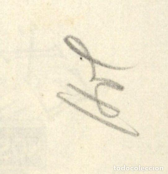 Arte: Kr. Strud 10 x 7 cms &ndash; Ex Libris, Bookplate, Exlibris - Foto 3