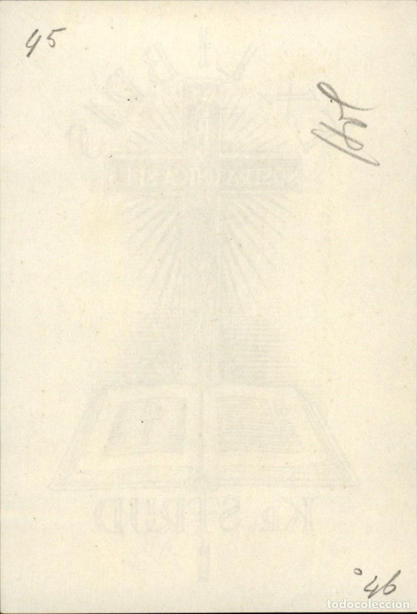 Arte: Kr. Strud 10 x 7 cms &ndash; Ex Libris, Bookplate, Exlibris - Foto 4