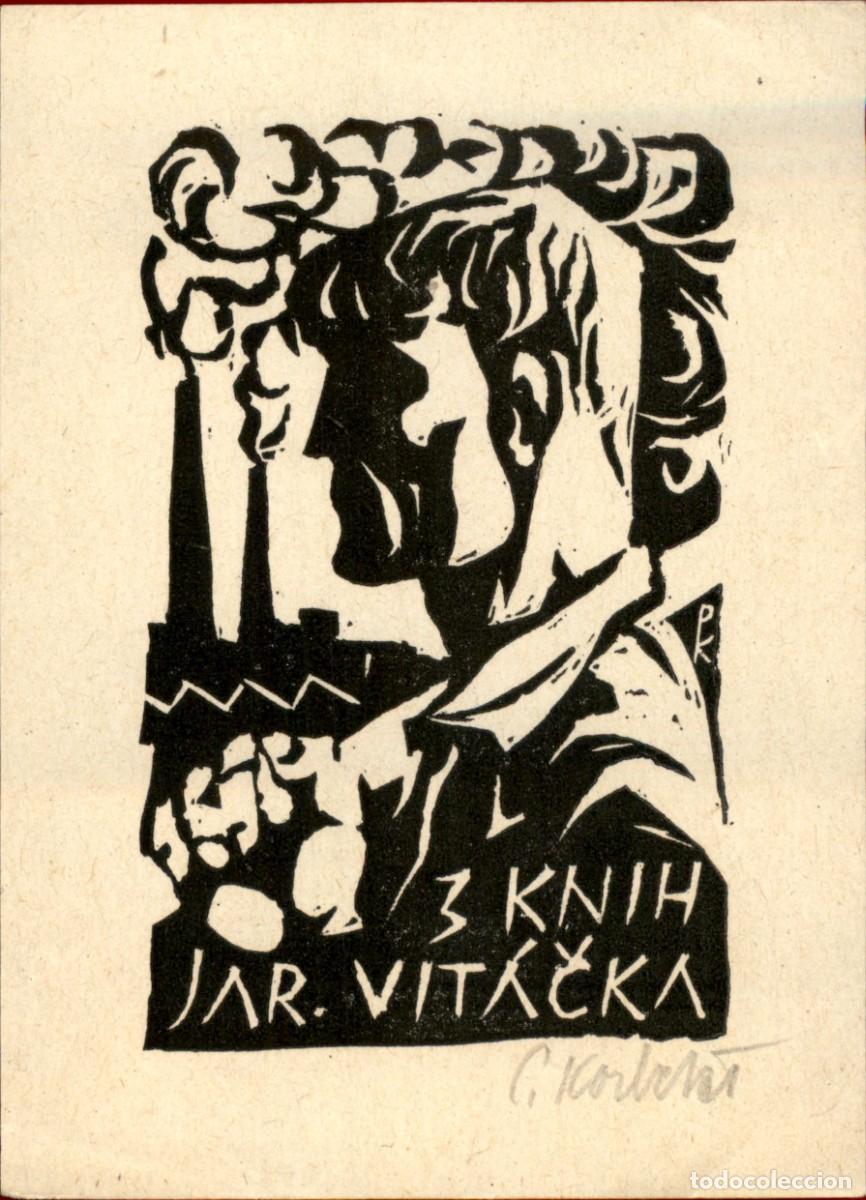 Arte: 3 Knih Jar. Vitacka 10 x 7 cms &ndash; Ex Libris, Bookplate, Exlibris - Foto 2