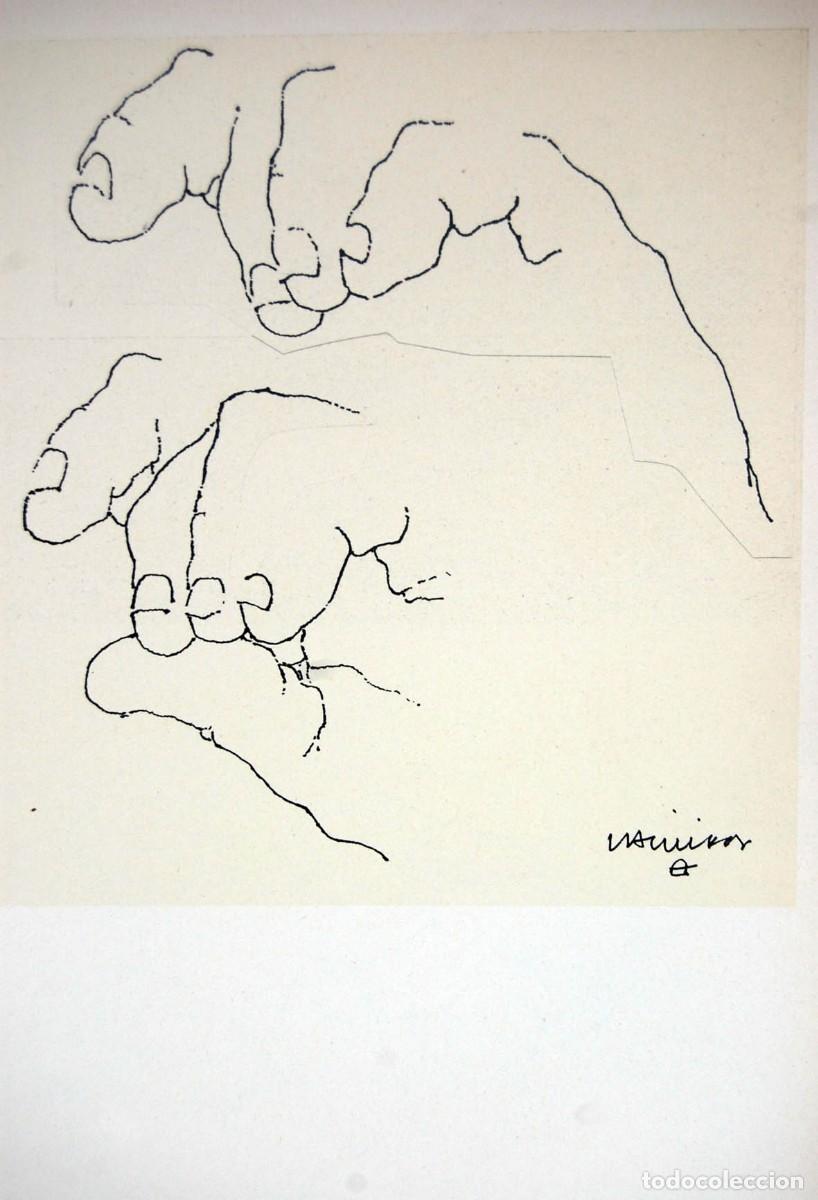 Arte: Eduardo Chillida. Dibujos - manos 1949-1974. Ediciones Pol&iacute;grafa 1979