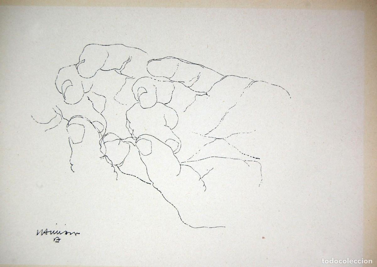 Arte: Eduardo Chillida. Dibujos - manos 1949-1974. Ediciones Pol&iacute;grafa 1979