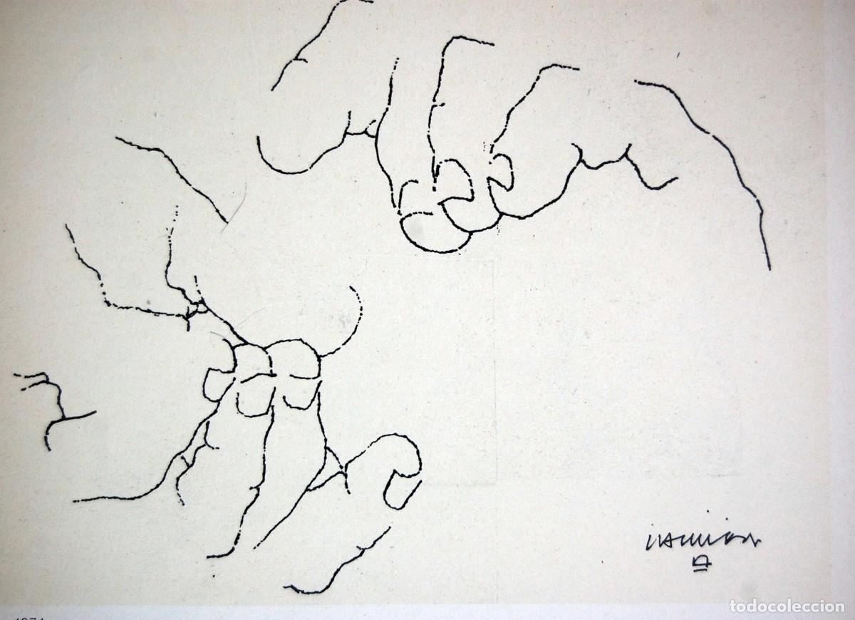 Kunst: Eduardo Chillida. Dibujos - manos 1949-1974. Ediciones Pol&iacute;grafa 1979