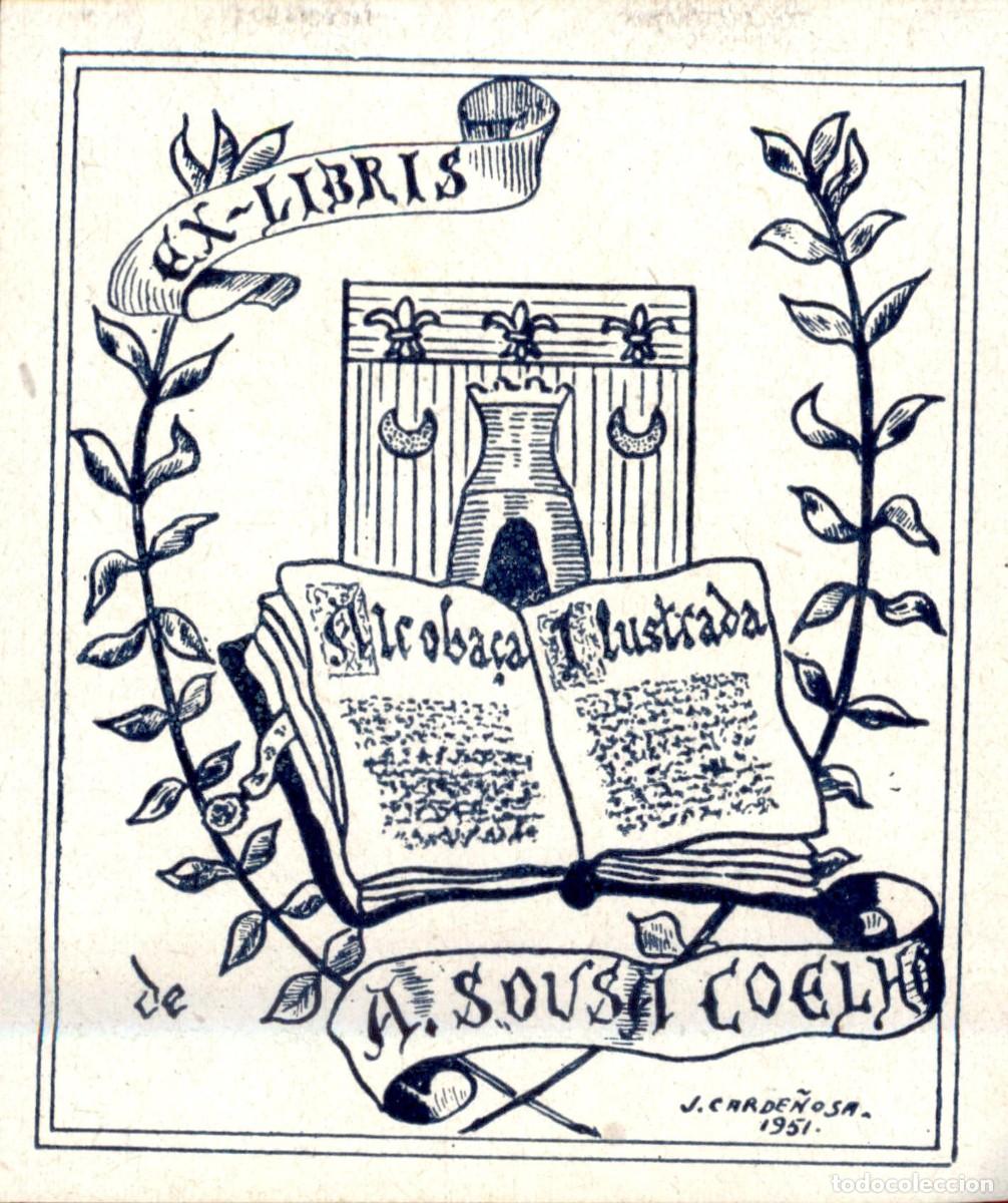 Arte: A. Sousa Coelho 7 x 6 cms &ndash; Ex Libris, Bookplate, Exlibris - Foto 2