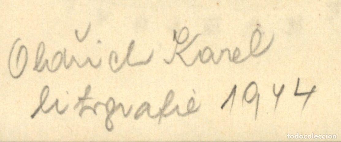 Arte: M. Karlova - 11 x 6 cms &ndash; Ex Libris, Bookplate, Exlibris - Foto 3