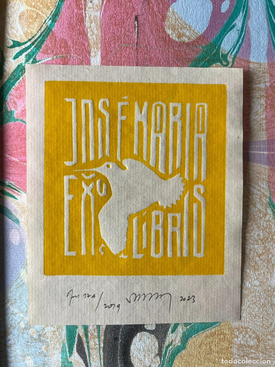 Arte: Ex-Libris Caza Becada - Foto 1